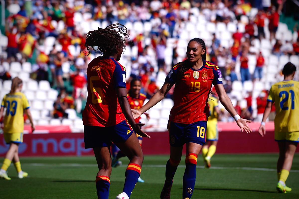 El España-Ucrania en El Arcángel, en imágenes
