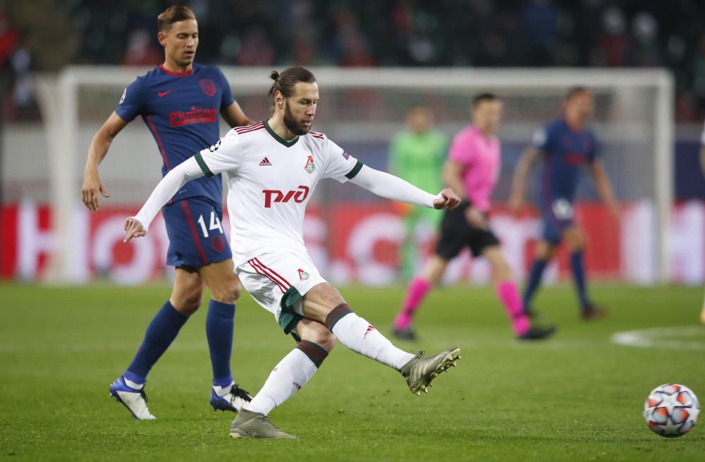 Champions League: Lokomotiv Moscú - Atlético