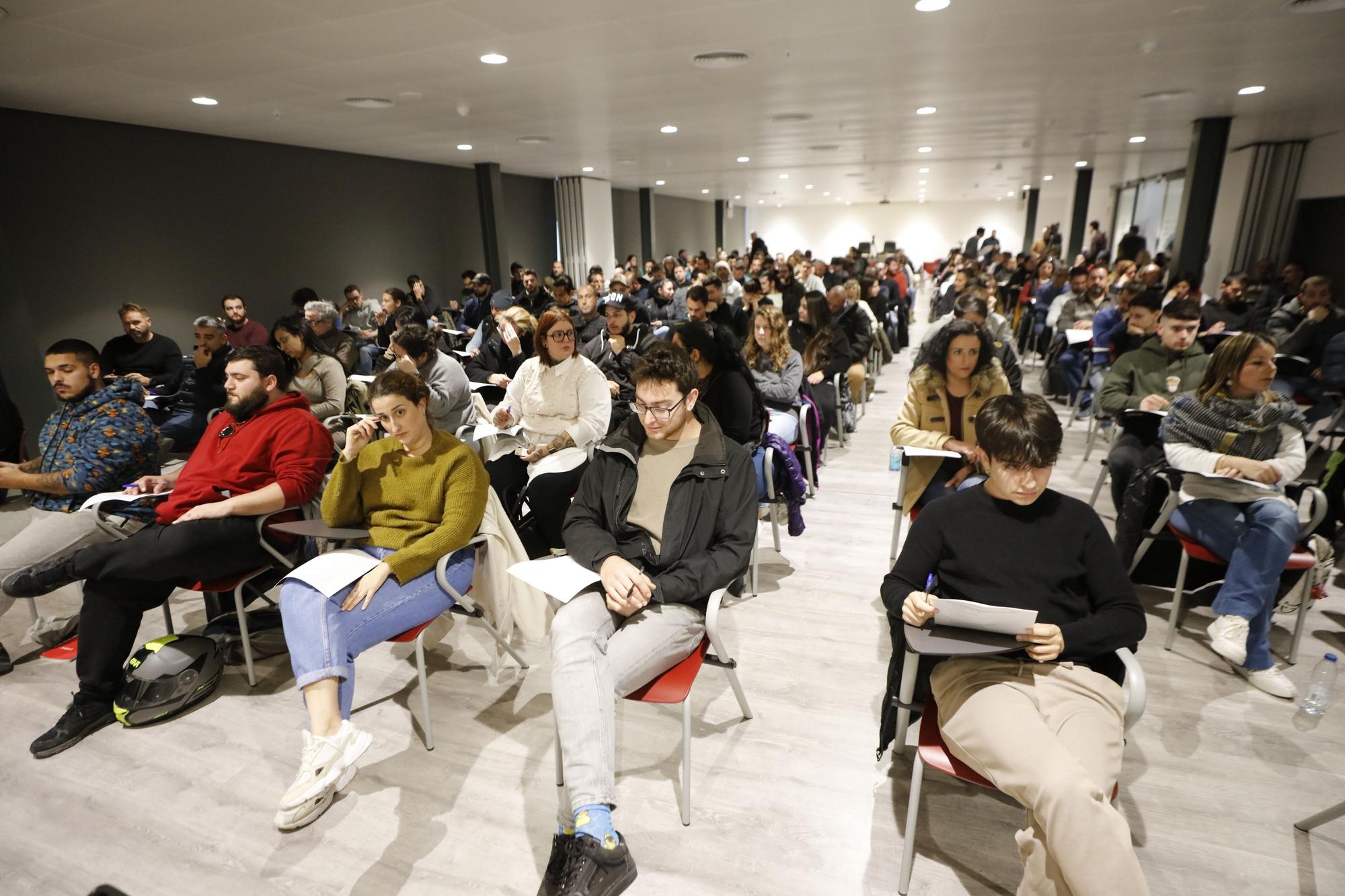 Pruebas para el examen de taxista en Vila