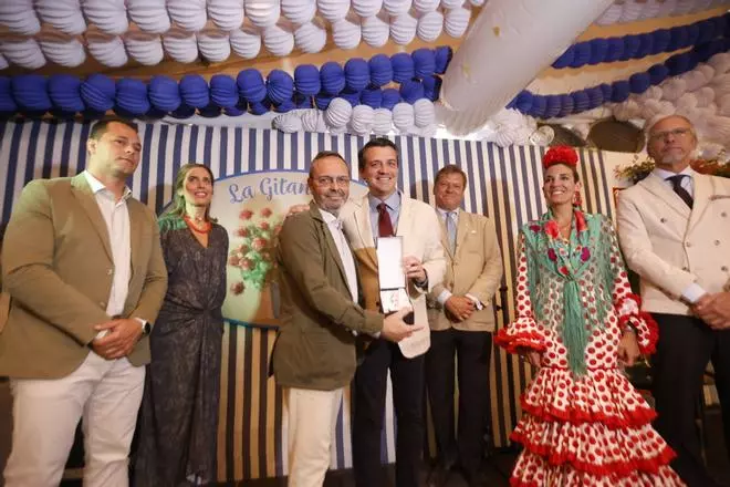 La entrega de los premios de la Asociación de Casetas Tradicionales, en imágenes
