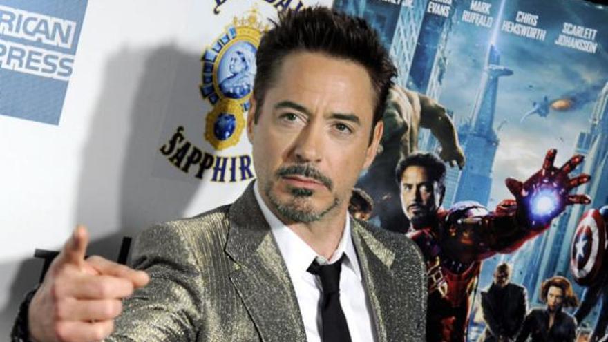 El actor Robert Downey Jr.