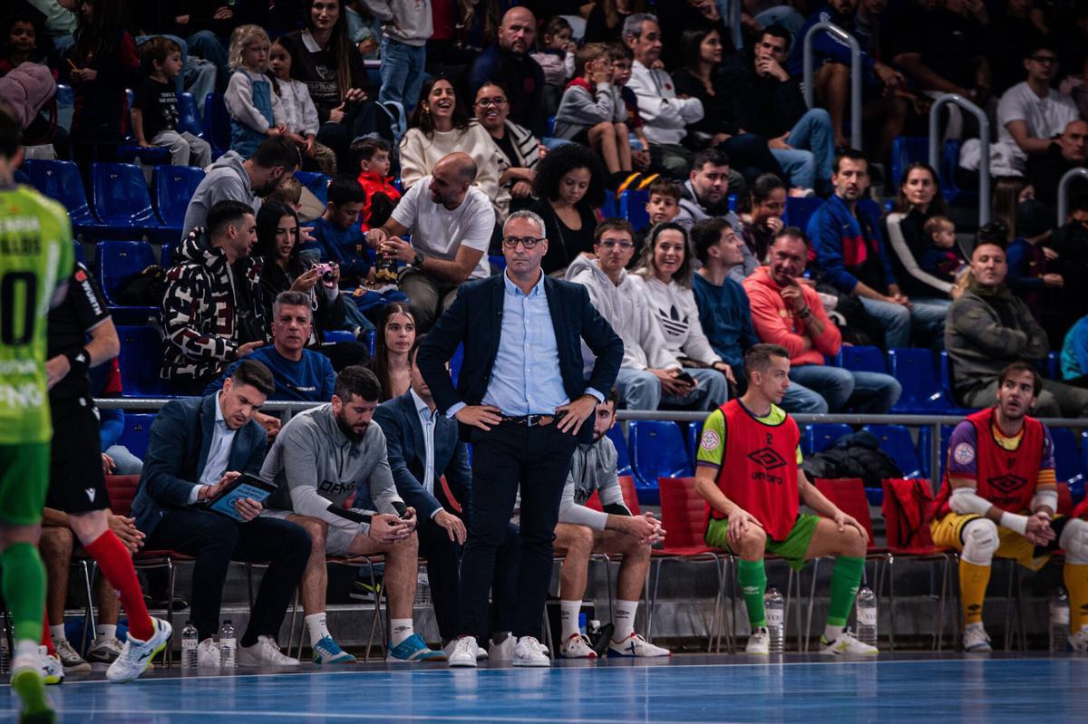 Fútbol sala. Barcelona-Palma Futsal. Antonio Vadillo