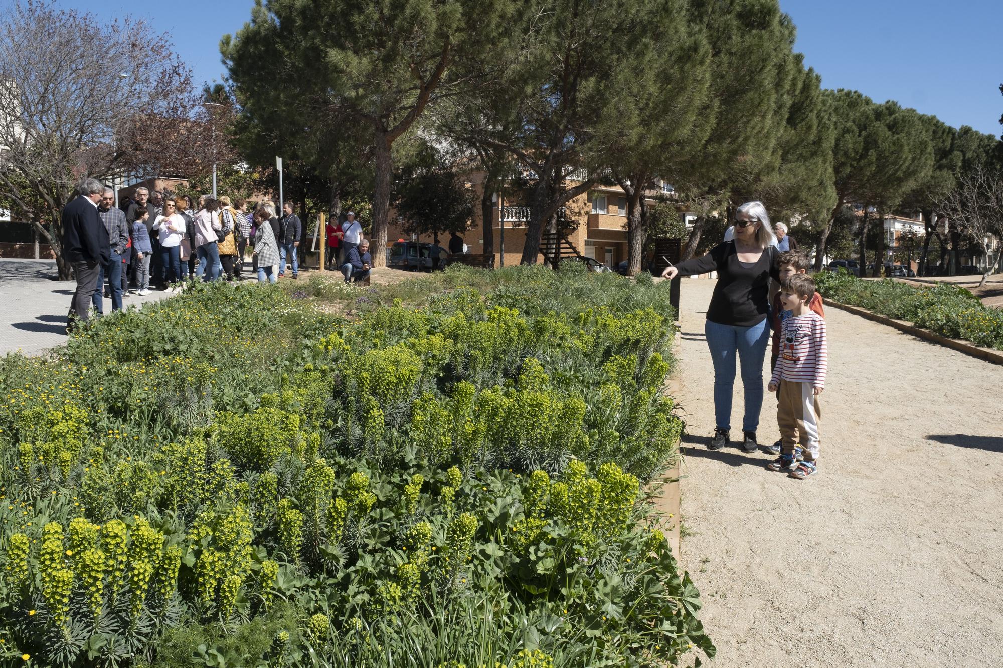 Inauguració del jardí de les papallones de Sant Fruitós