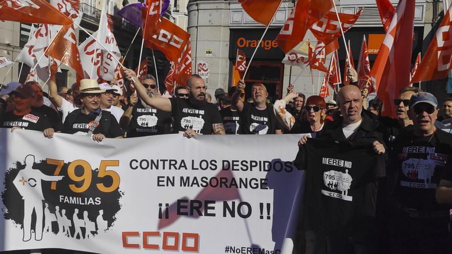 La plantilla de MasOrange rechaza el ERE para 650 trabajadores con un 78,01% de los votos