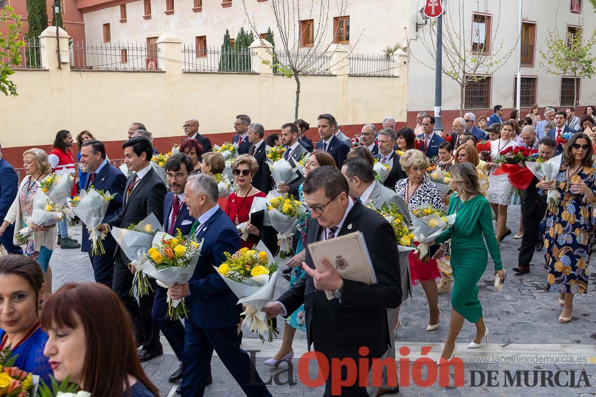 Misa del día 1 de mayo en honor a la Vera Cruz de caravaca