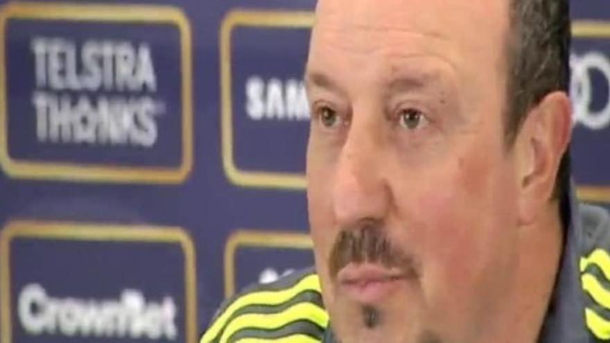 Rafa Benítez, sobre Cristiano: &quot;Es el mejor del mundo&quot;