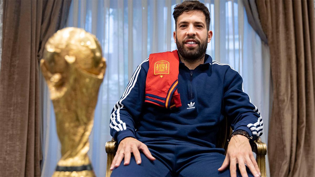 Jordi Alba: "Sueño con ganar el Mundial"