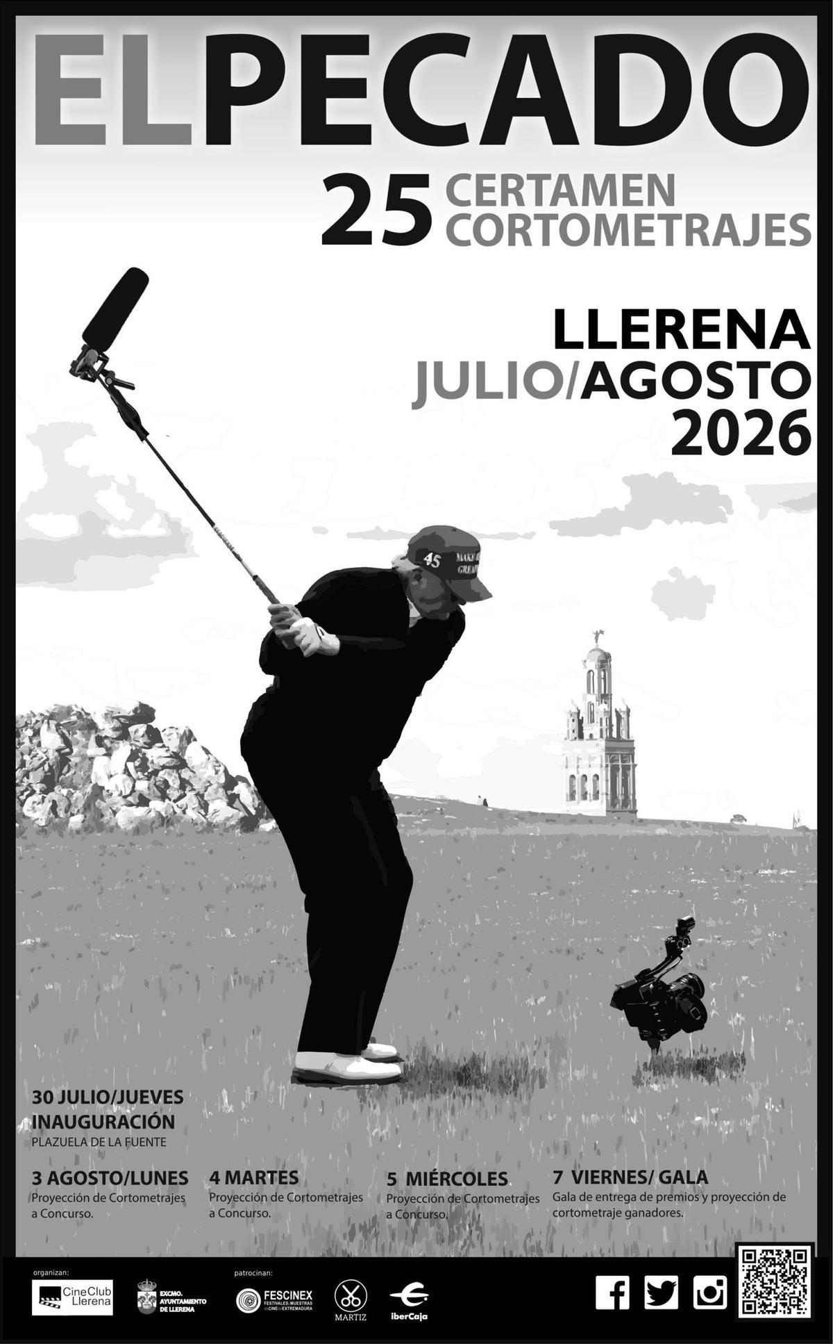 Cartel de El Pecado 2026.