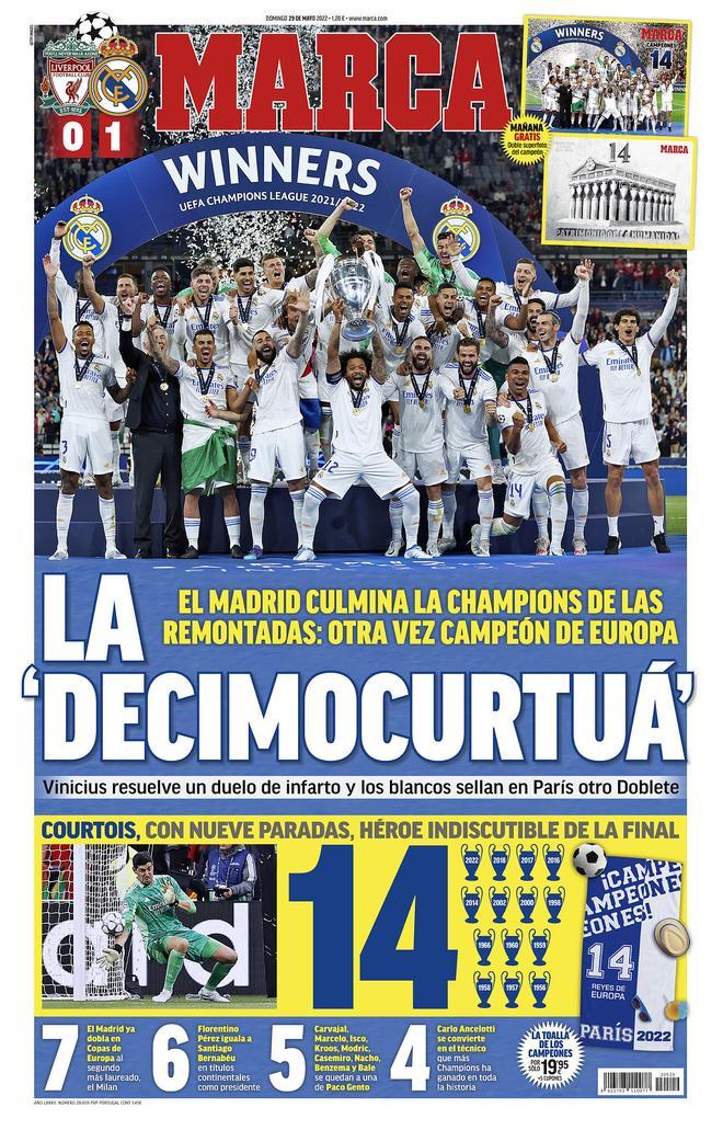 Las portadas de la prensa deportiva de hoy