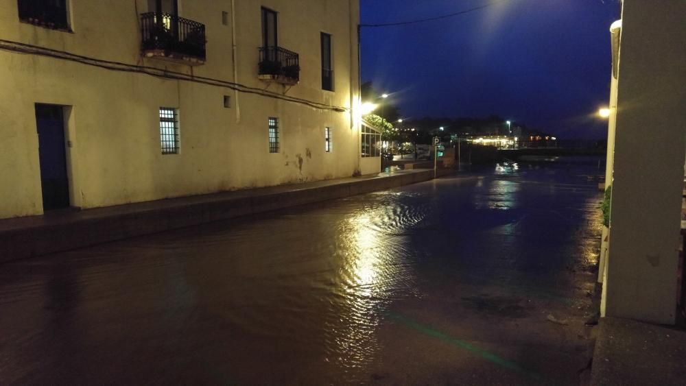 Girona viu un episodi de pluges intenses