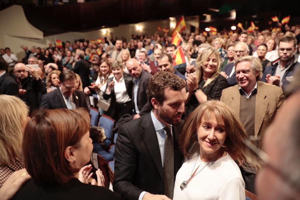 Mitin de Pablo Casado en Oviedo