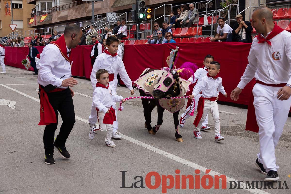 Desfile infantil en las Fiestas de Caravaca (Bando Caballos del Vino)