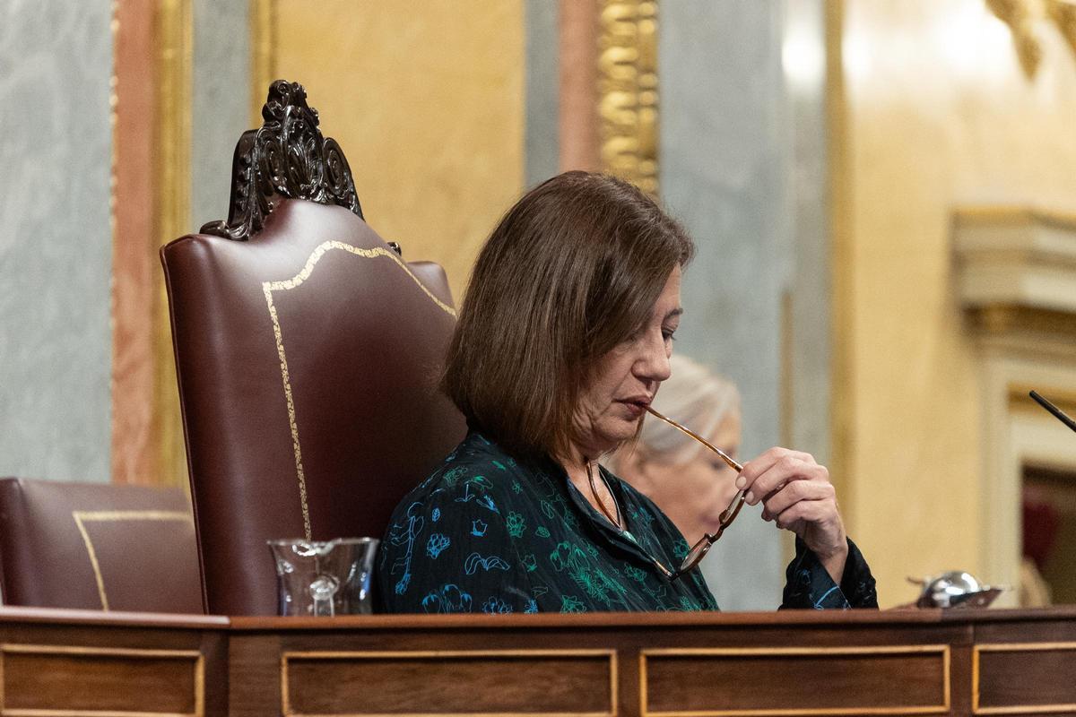 La presidenta del Congreso, Francina Armengol.