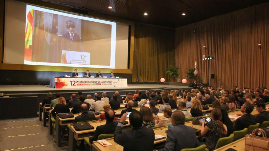 Imagen del XII Congreso Jurídico de la Abogacía, que se celebra en el palacio de Congresos de Torremolinos.