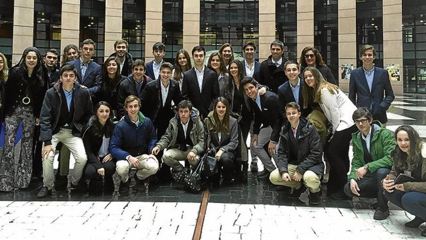 El colegio Sagrada Familia de Badajoz, en el Parlamento de Estrasburgo