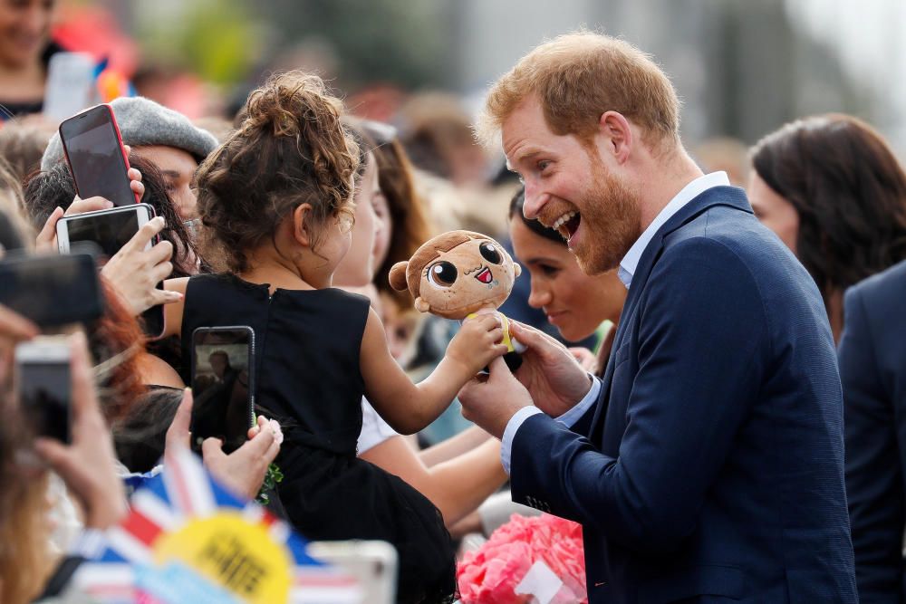 Britain's Prince Harry and Meghan, Duchess of ...