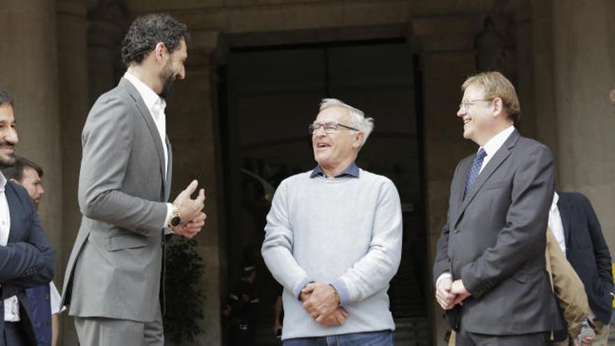 Reunión en el Ayuntamiento de Valencia.