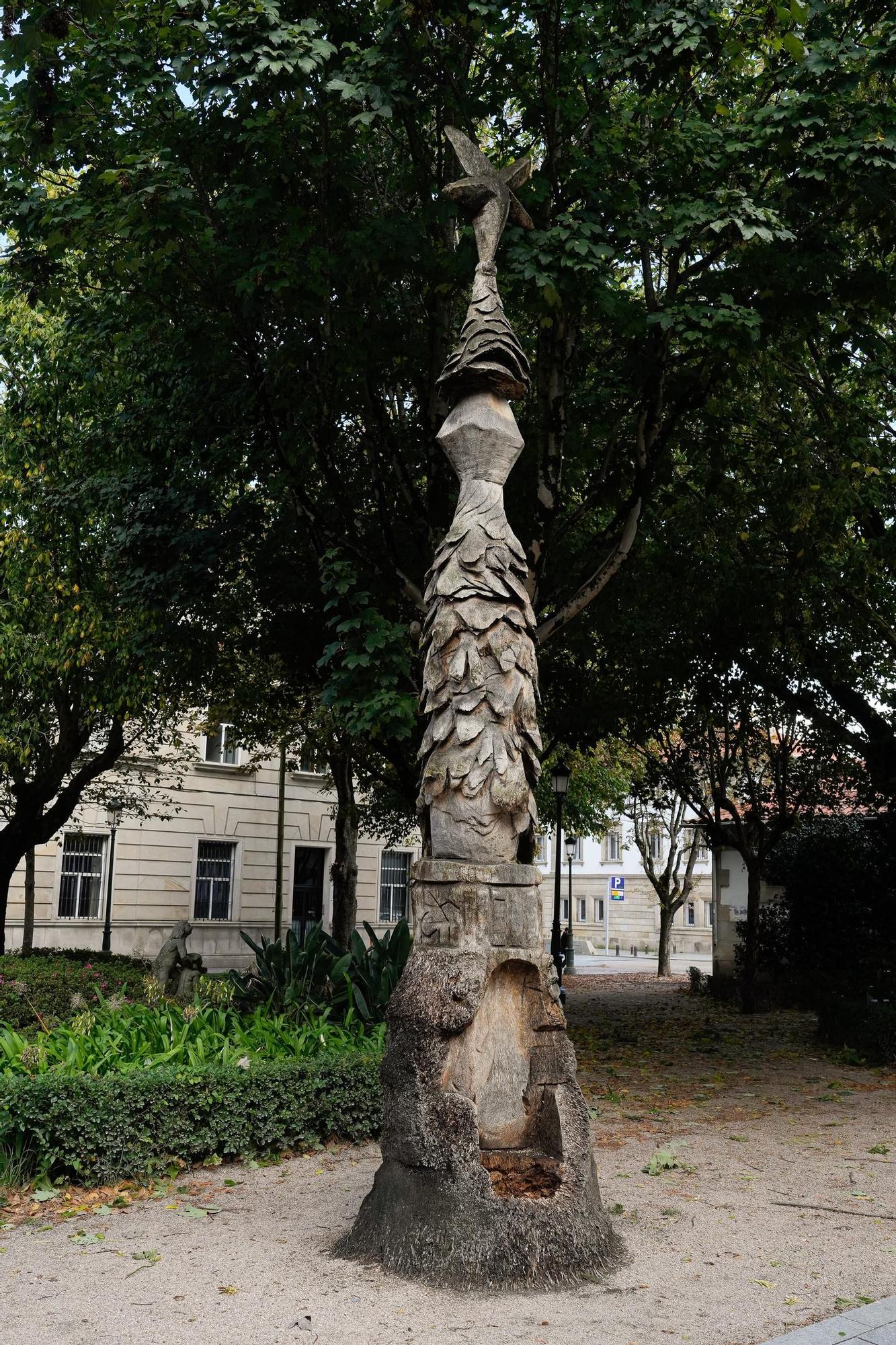 La galería al aire libre de la Alameda de Vigo