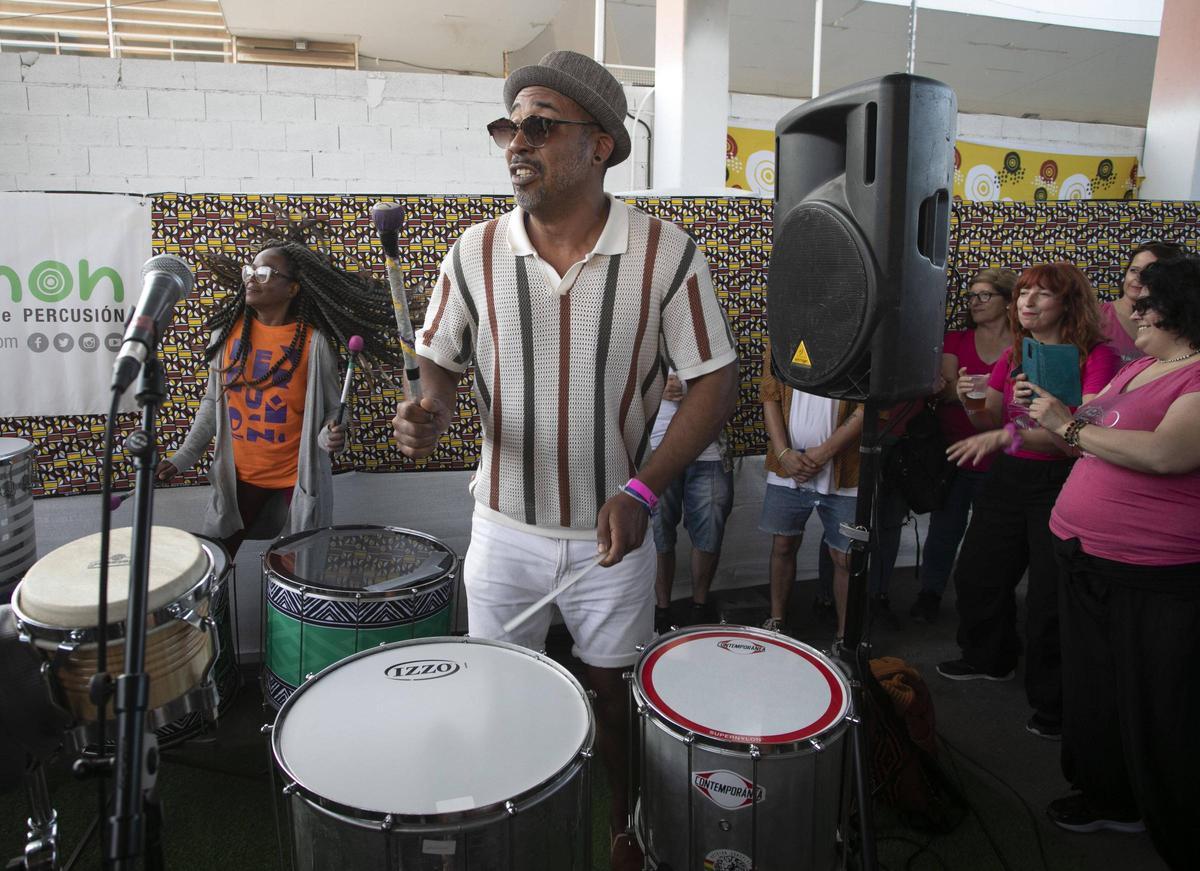 Músicos del festival.