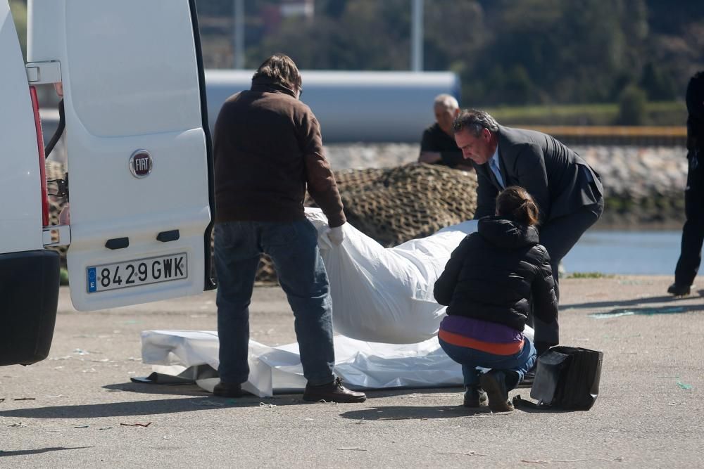 Fallece un hombre en la ría de Avilés