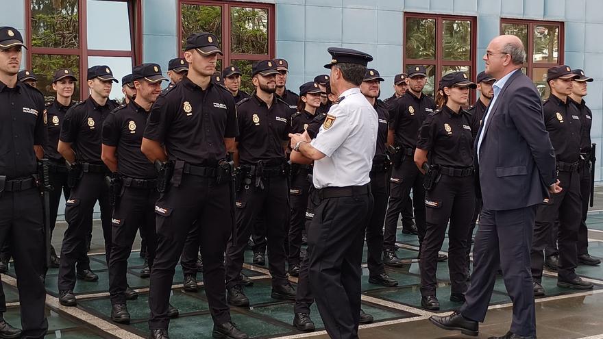 La Policía Nacional incorpora a 184 agentes en prácticas en Canarias