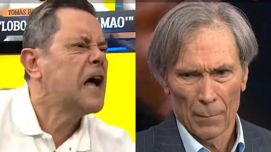 El tenso cara a cara de Tomás Roncero y Lobo Carrasco: "Relájate, que ya te pasas"