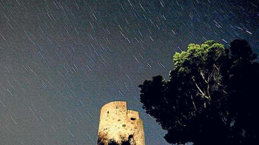 Mallorca brilla con la lluvia de Perseidas