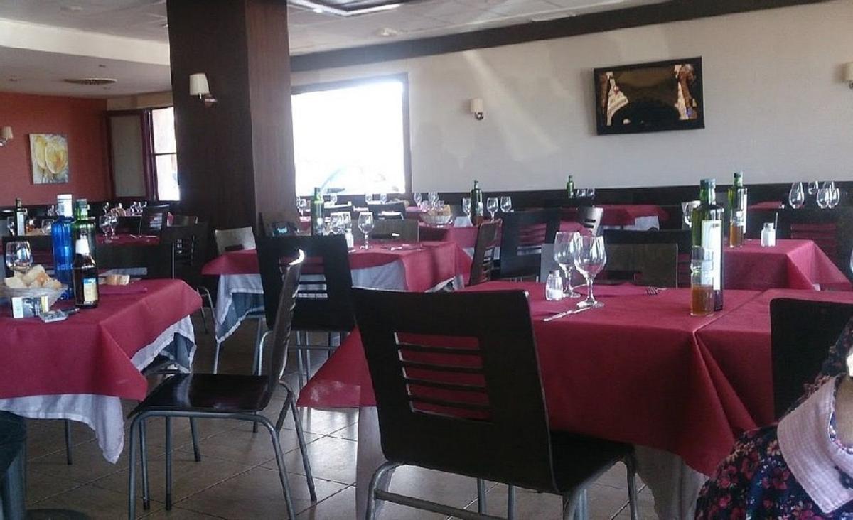 Foto de archivo del interior del restaurante Casa Tere, en la Ribera de Cabanes.