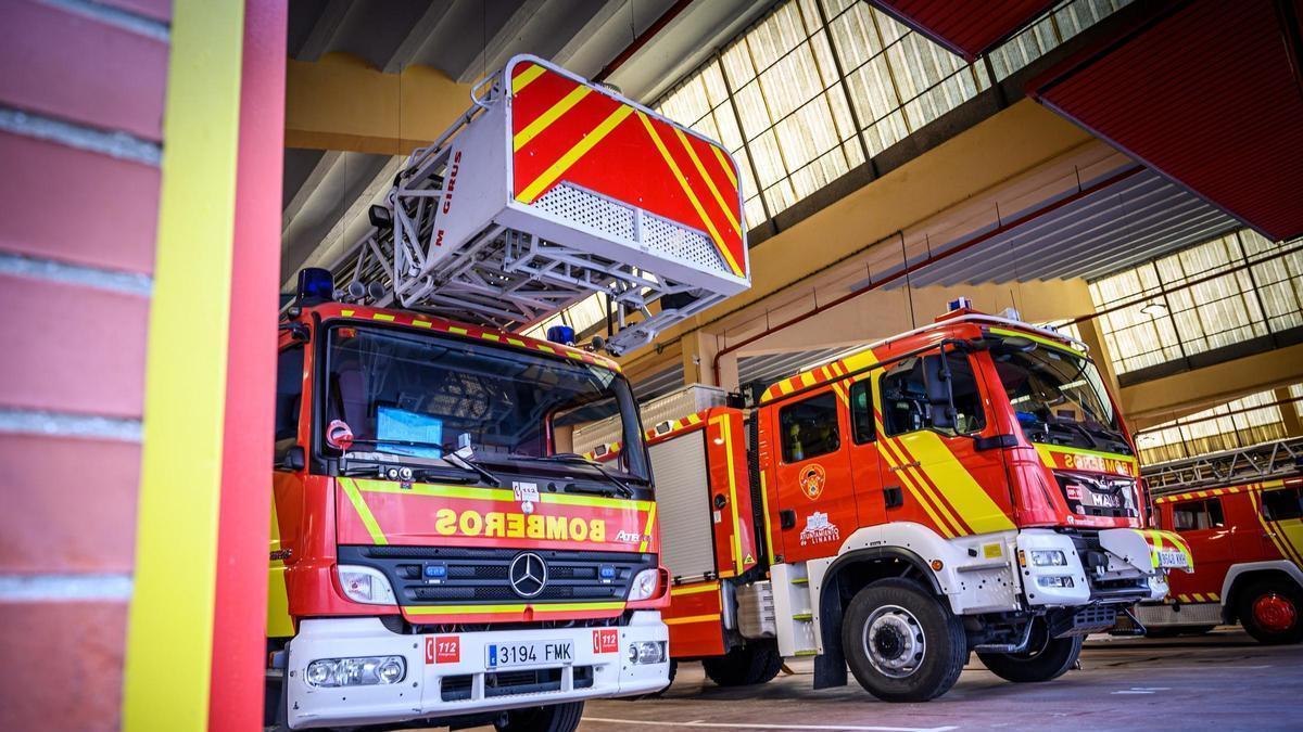 Archivo - Parque de Bomberos de Linares.