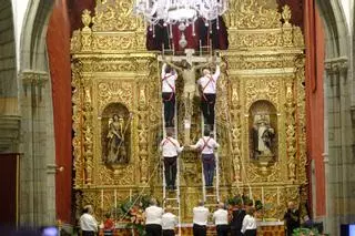 La Bajada del Cristo de Telde, en imágenes