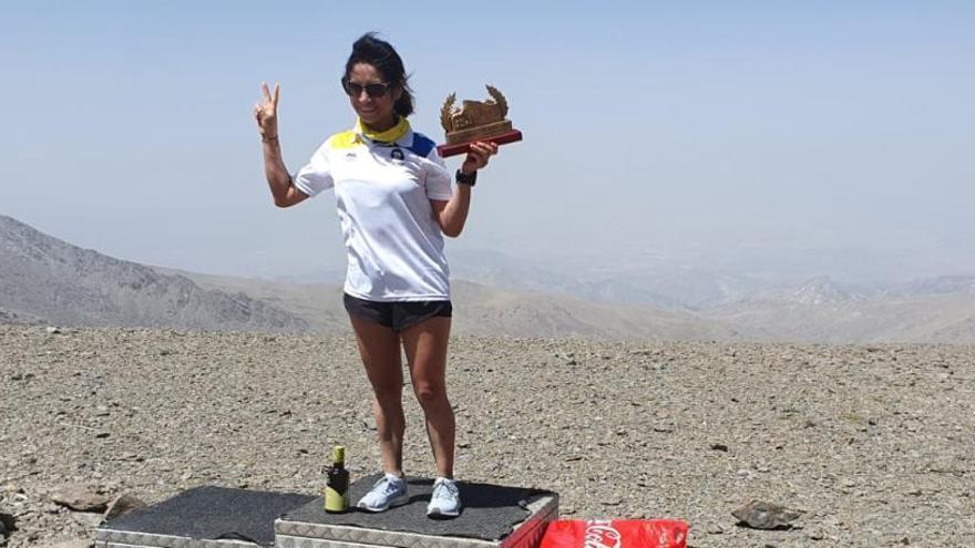 Irma Lorena Duchi, campeona de los 11K de la Subida al Veleta