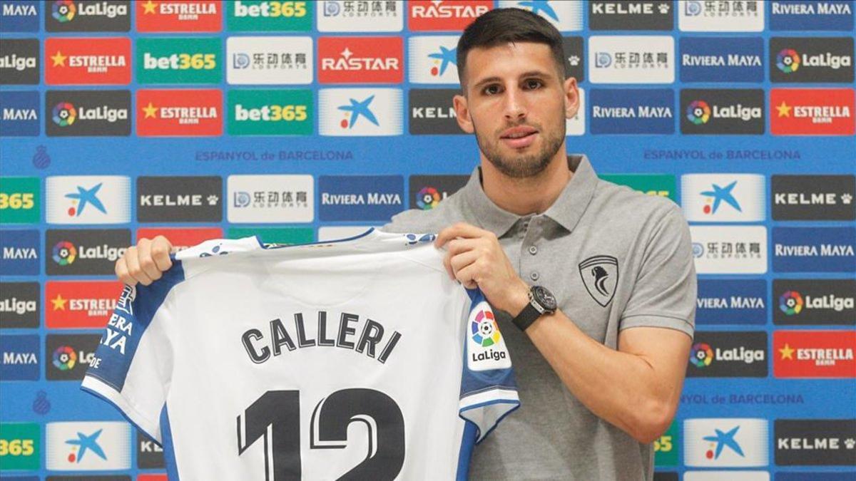 Calleri llegó en verano al Espanyol