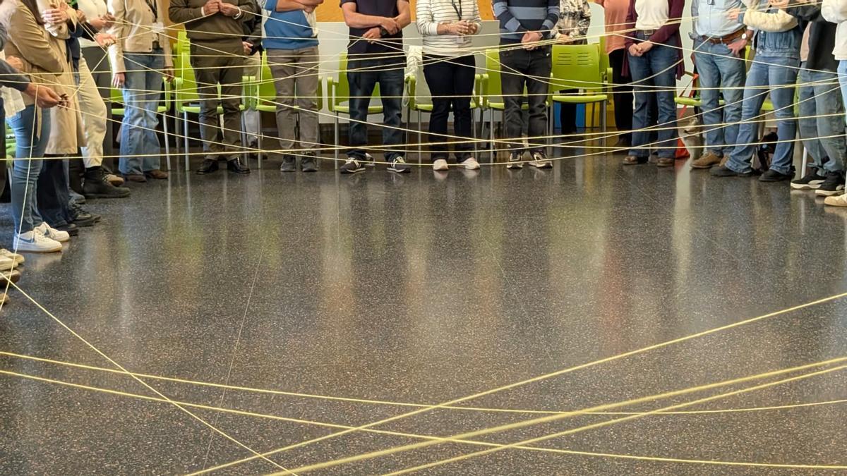 Activitat realitzada en la jornada al Centre Penitenciari Obert de Girona