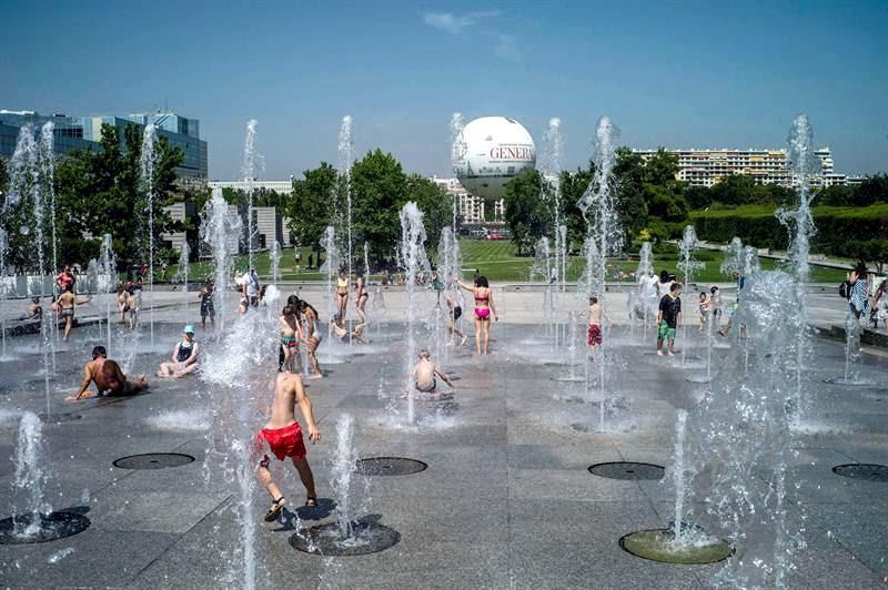 Ola de calor en Europa