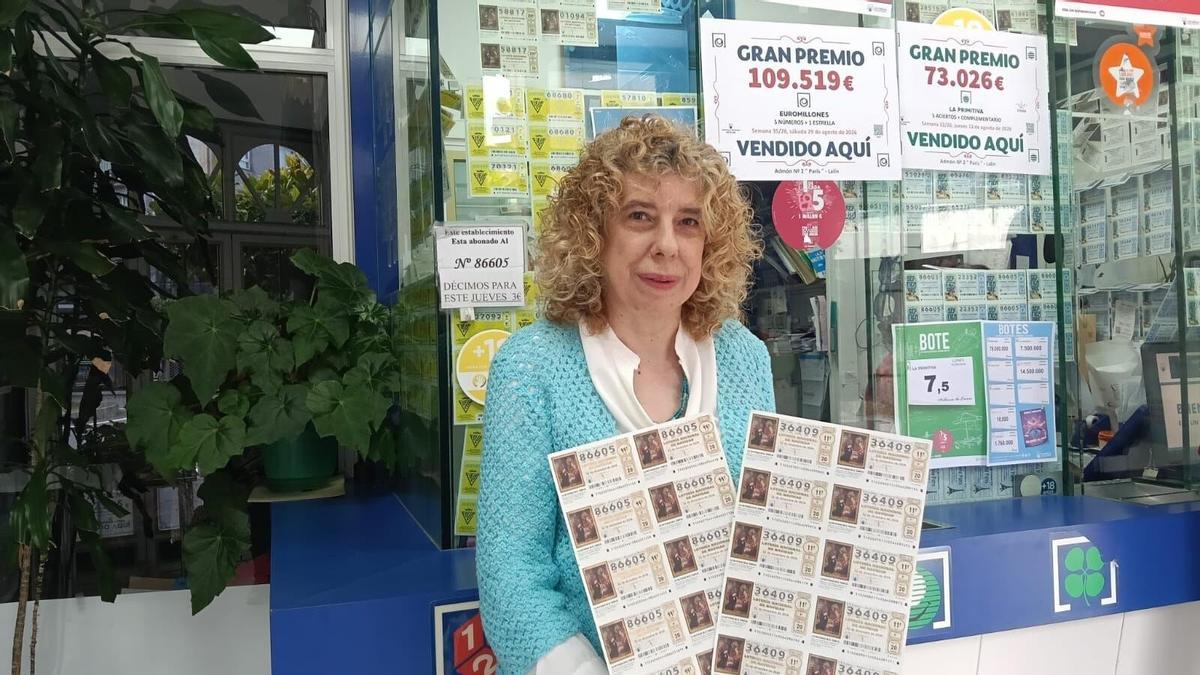 El turismo dispara la venta de la Lotería de Navidad en Lalín y Silleda en agosto