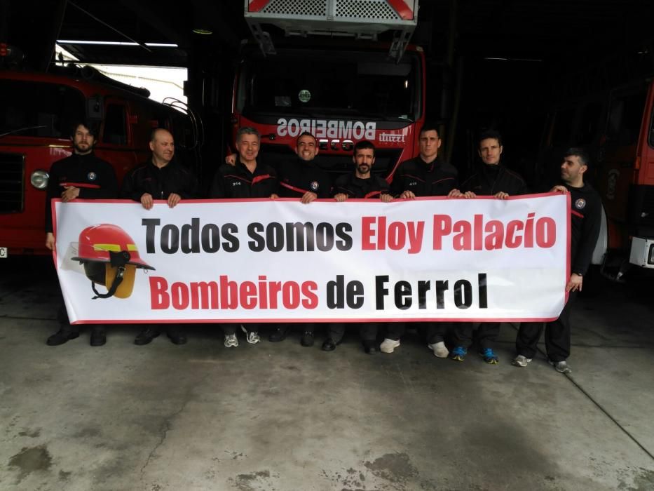 Manifestaciones de bomberos por toda España