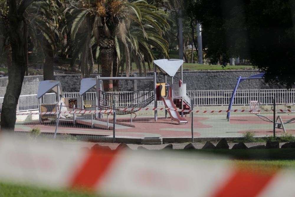 Fotos de las actividades que paran hoy en Santa Cruz de Tenerife  | 30/03/2020 | Fotógrafo: Delia Padrón