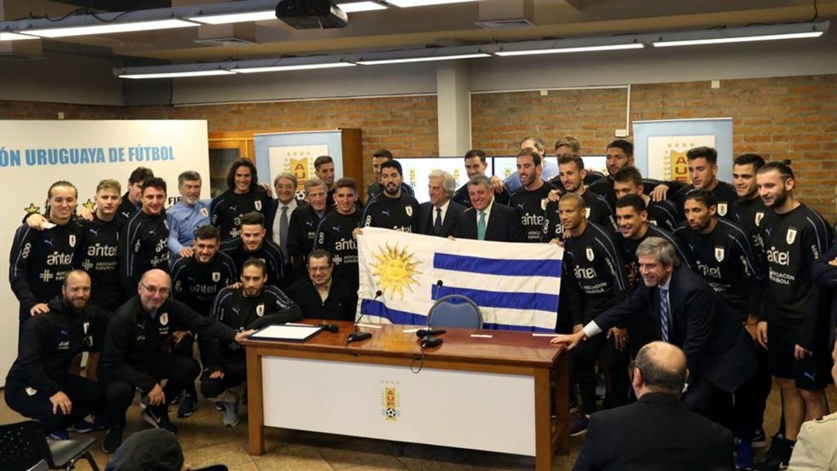 Uruguay participa en el grupo A del Mundial de Rusia 2018