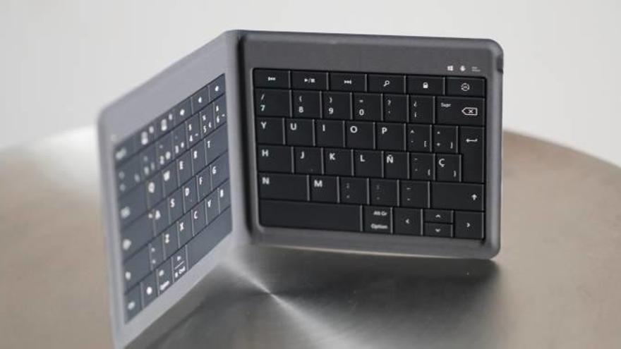 un teclado diferente  Microsoft Foldable KeywordI microsoft.es P 110 ?