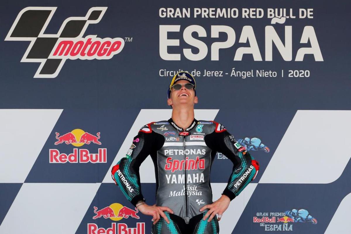 Quartararo se impone en el Gran Premio de España Quartararo se impone en el Gran Premio de España