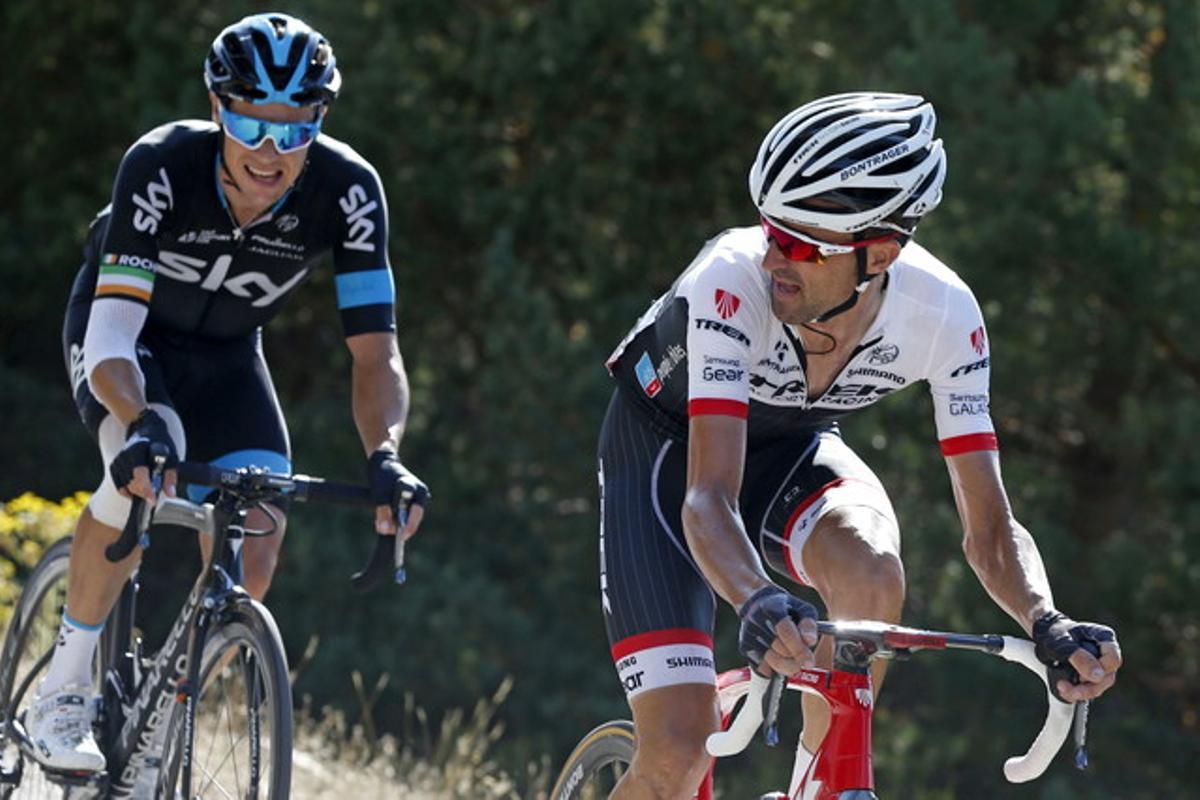 Las imágenes de la etapa de la Vuelta Las imágenes de la etapa de la Vuelta