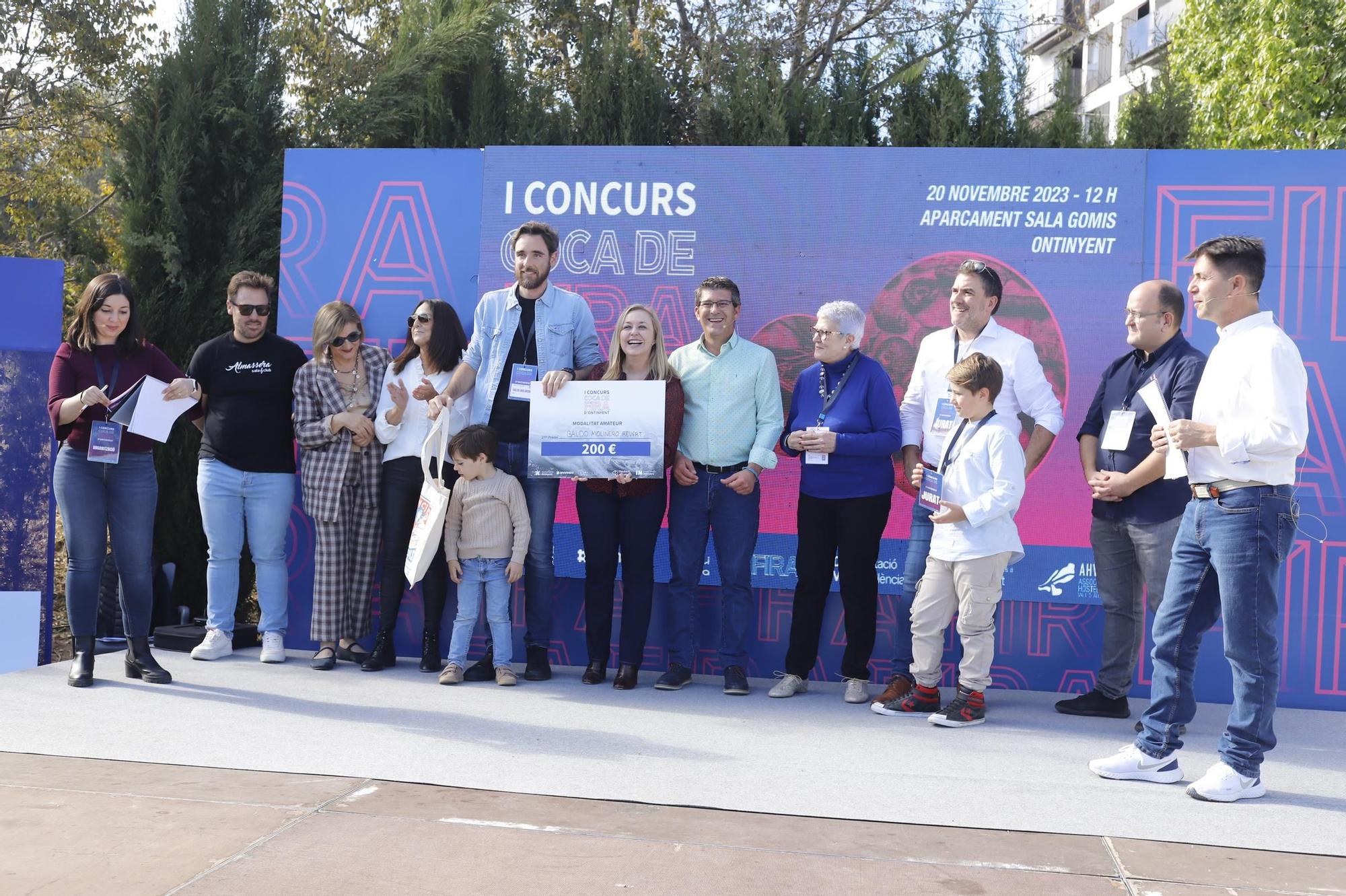 El primer concurso de 'Coca de Fira' de Ontinyent