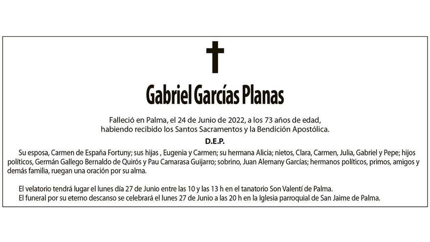 Gabriel Garcías Planas