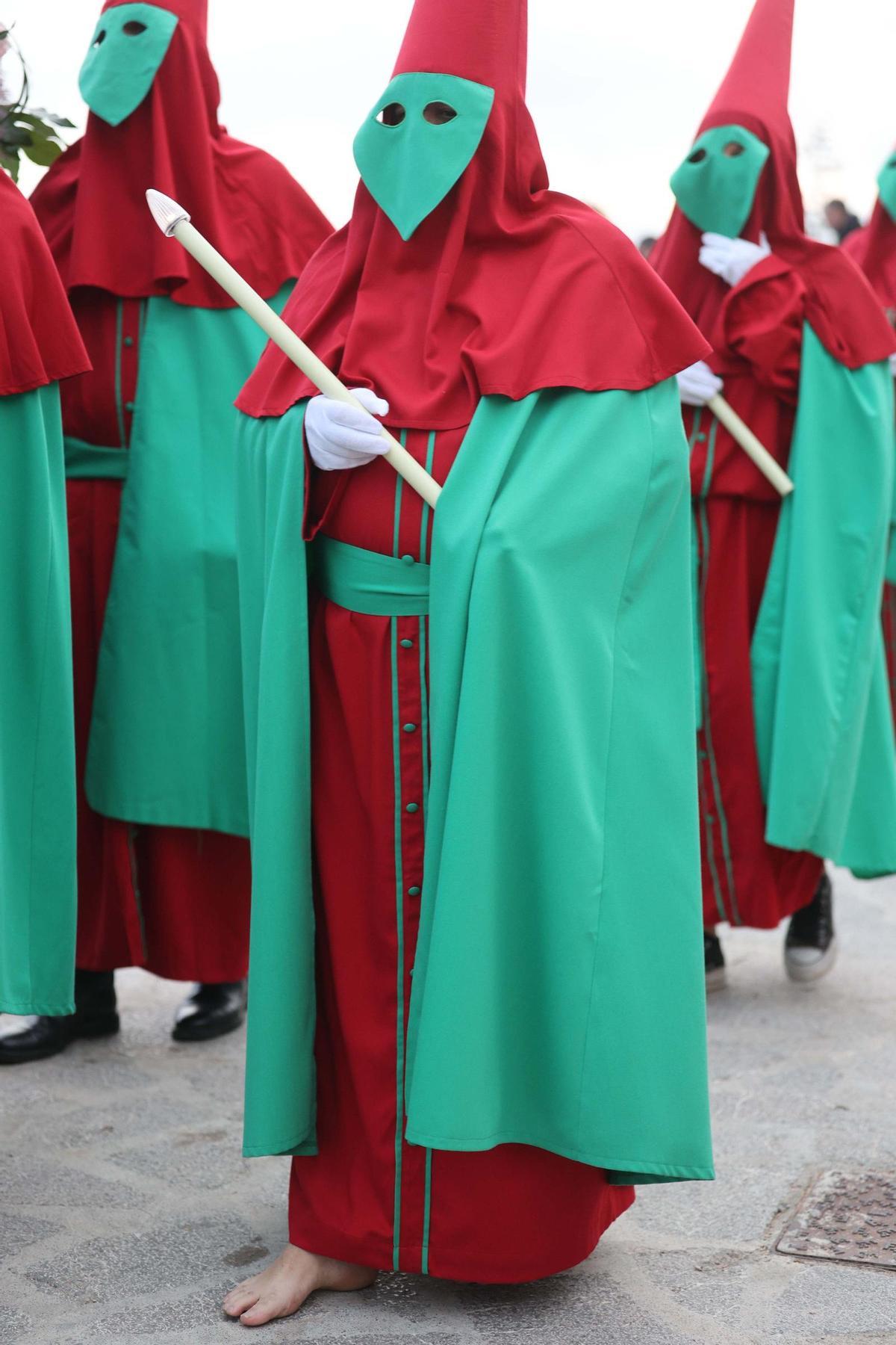 Las mejores imágenes de la procesión del Santo Entierro del Viernes Santo en Santa Eulària