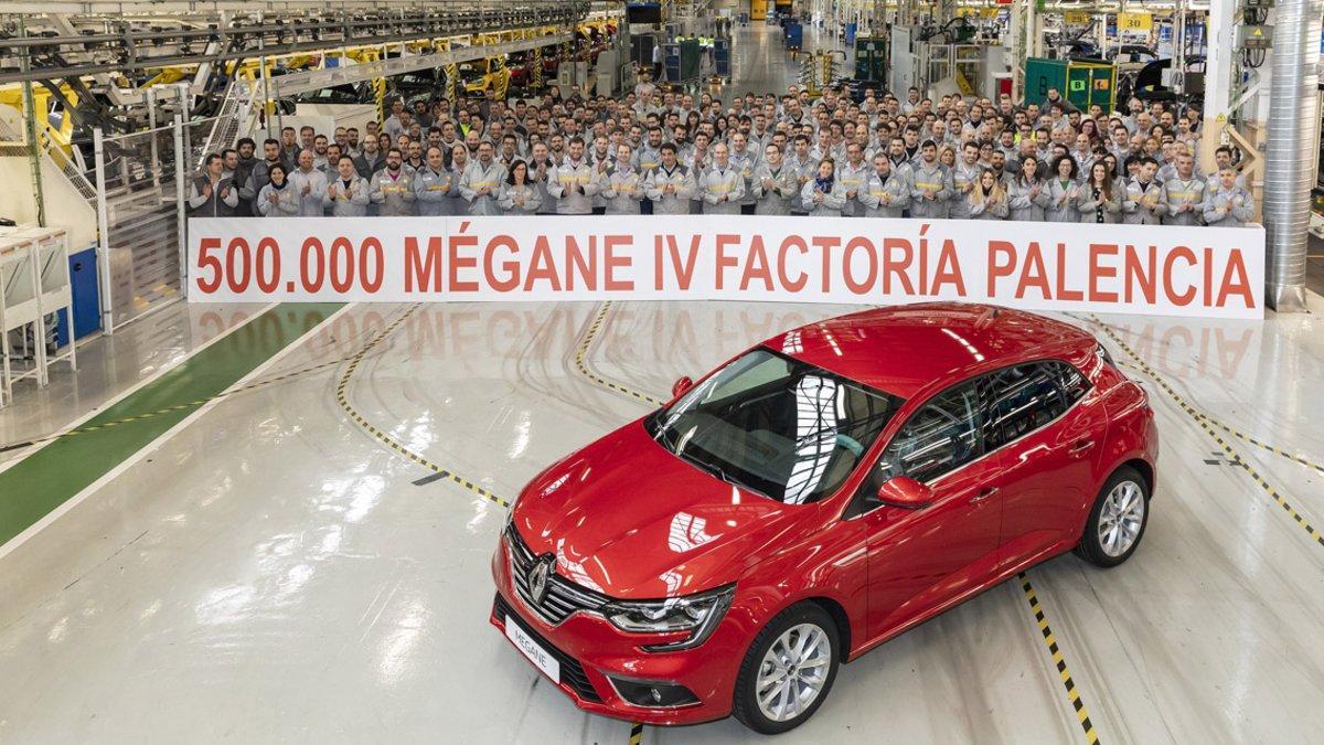 500.000 Renault Mégane.