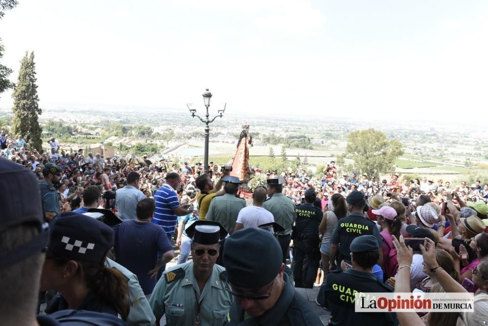 Romería de la Virgen de la Fuensanta: Llegada al S