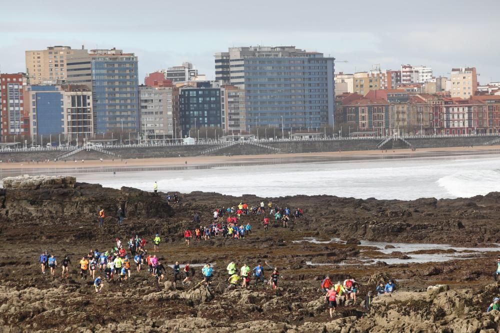 El Costa Trail de Gijón, en imágenes