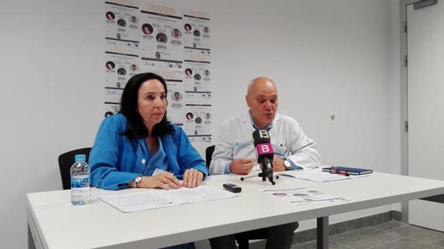 Paz Merino y Josep Balanzat, en la rueda de prensa.