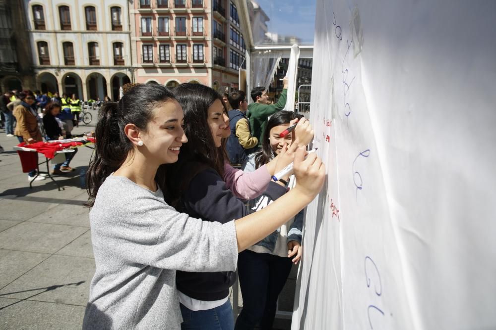 Celebración del Día de la Bicicleta en Avilés