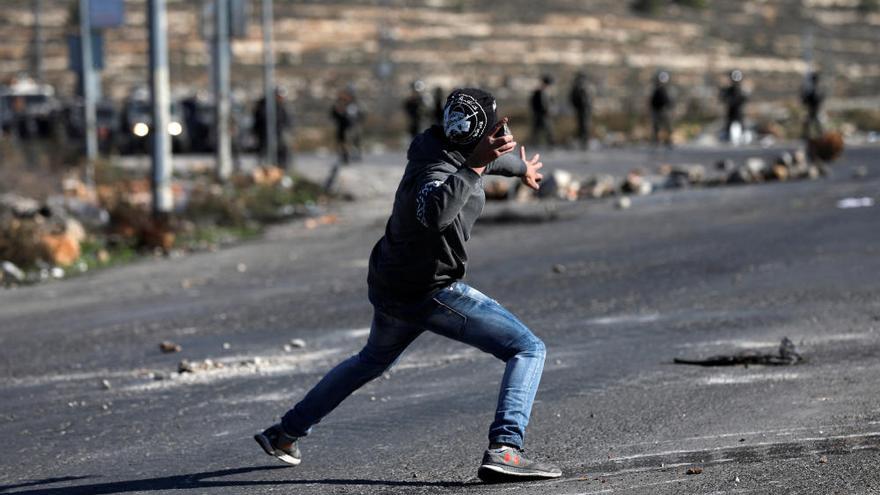 Disturbios en Gaza y Cisjordania por la decisión de EEUU sobre Jerusalén